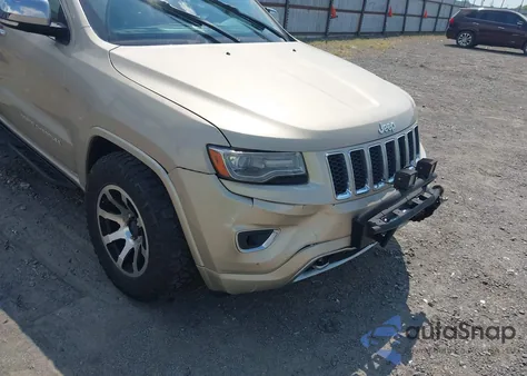 2014 Jeep Grand Cherokee Overland из США, поврежденный, VIN 1C4RJFCM2EC305785
